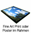 FineArtPrint oder Poster im Rahmen