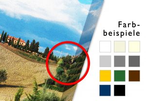 Leinwand - Muster ohne Randspiegelung