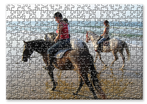 Puzzle groß - Muster