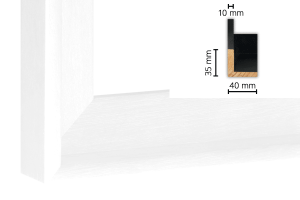 Fotoleinwand mit Rahmen - Foto im Schattenfugenrahmen 5 16-1232