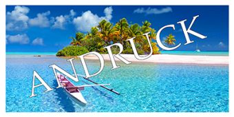 Musterbild einer kleinen tropischen Insel